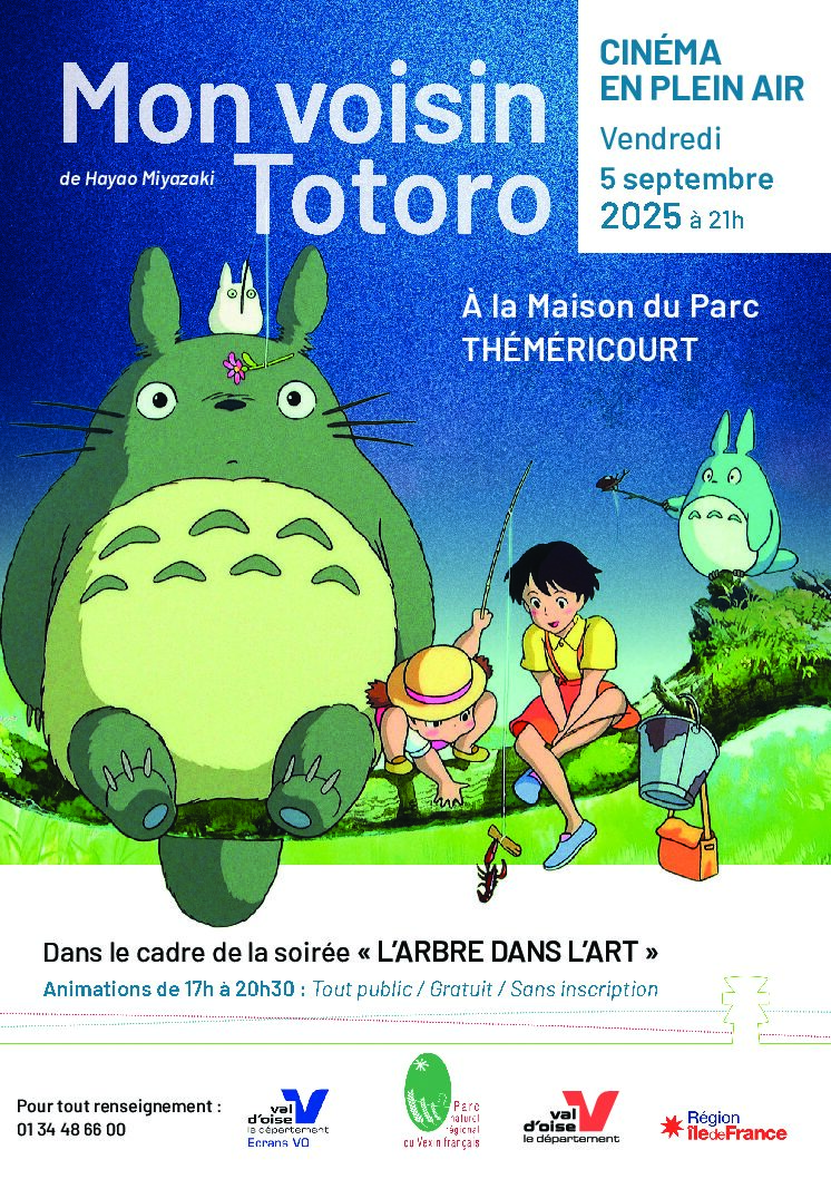 Ciné plein air THEMERICOURT- Soirée « l’Arbre dans l’Art » – 5 septembre 2025