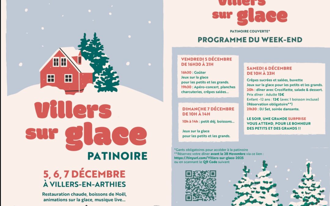 Villers sur glace a Villers en parties