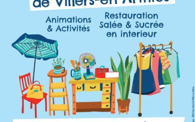 Brocante à Villers-en-Arthies — 12 avril 2026