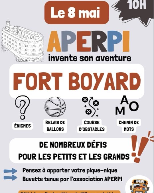 Fort Boyard : la journée de défis de l&rsquo;APERPI