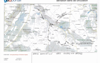 Information circulation – Villers-en-Arthies