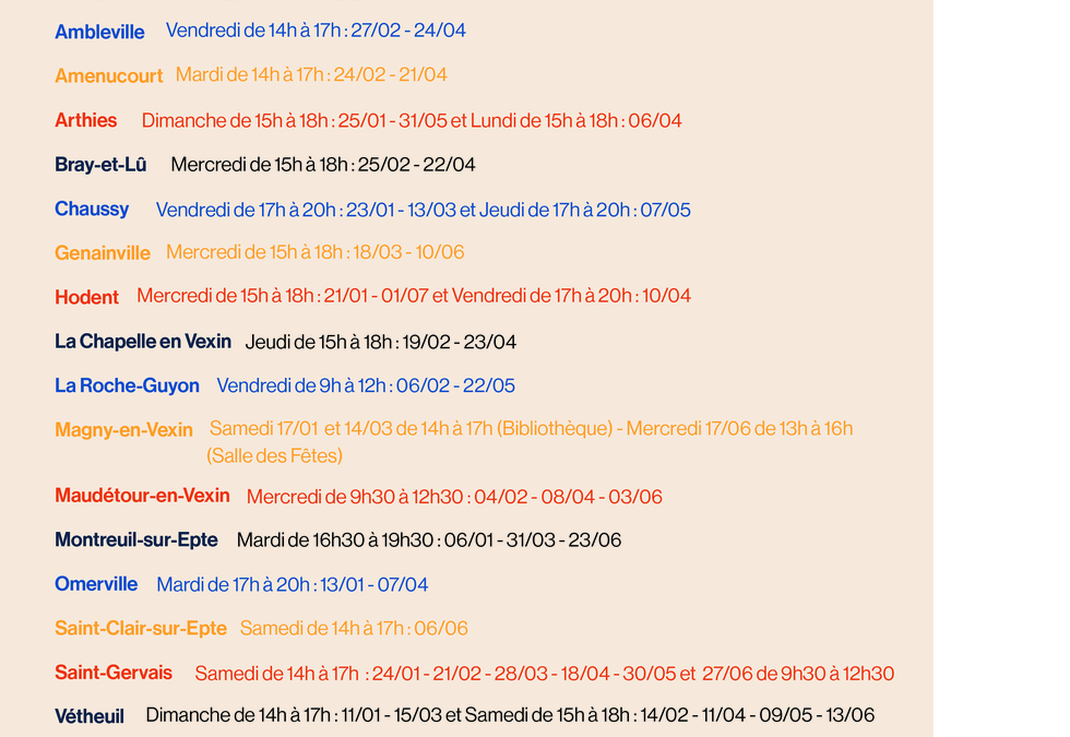 Ludothèque itinérante : nouvelles dates