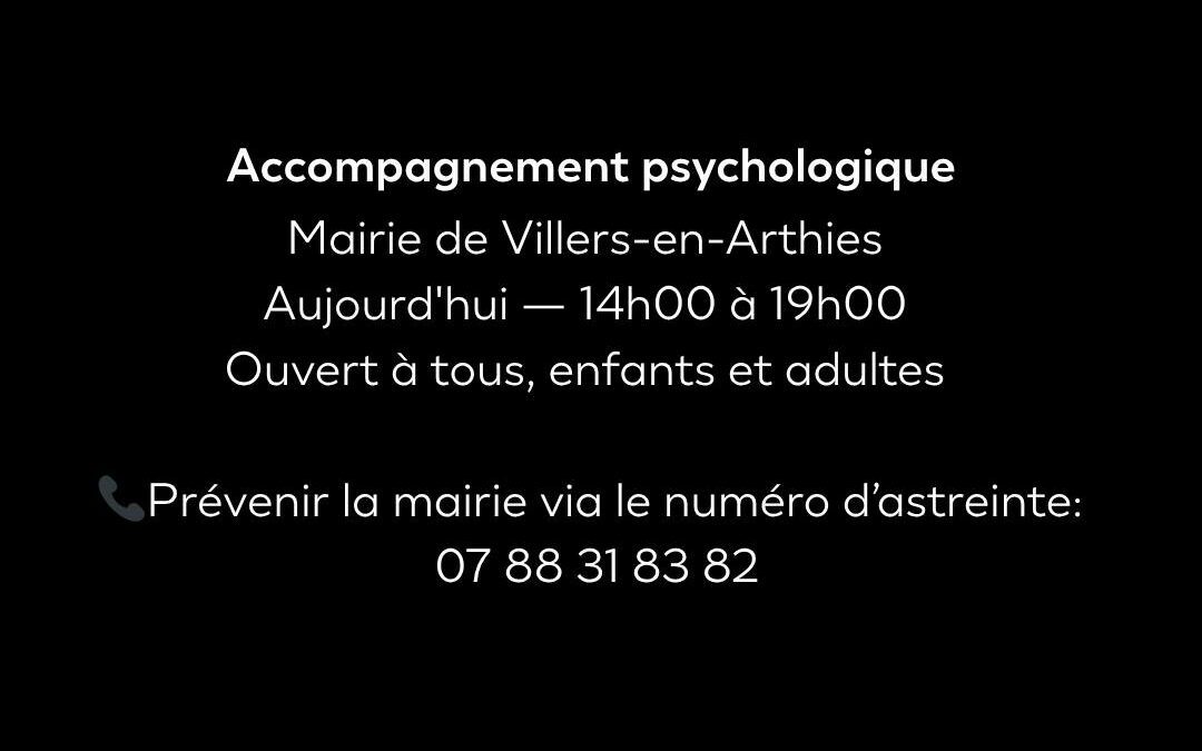 Accompagnement psychologique