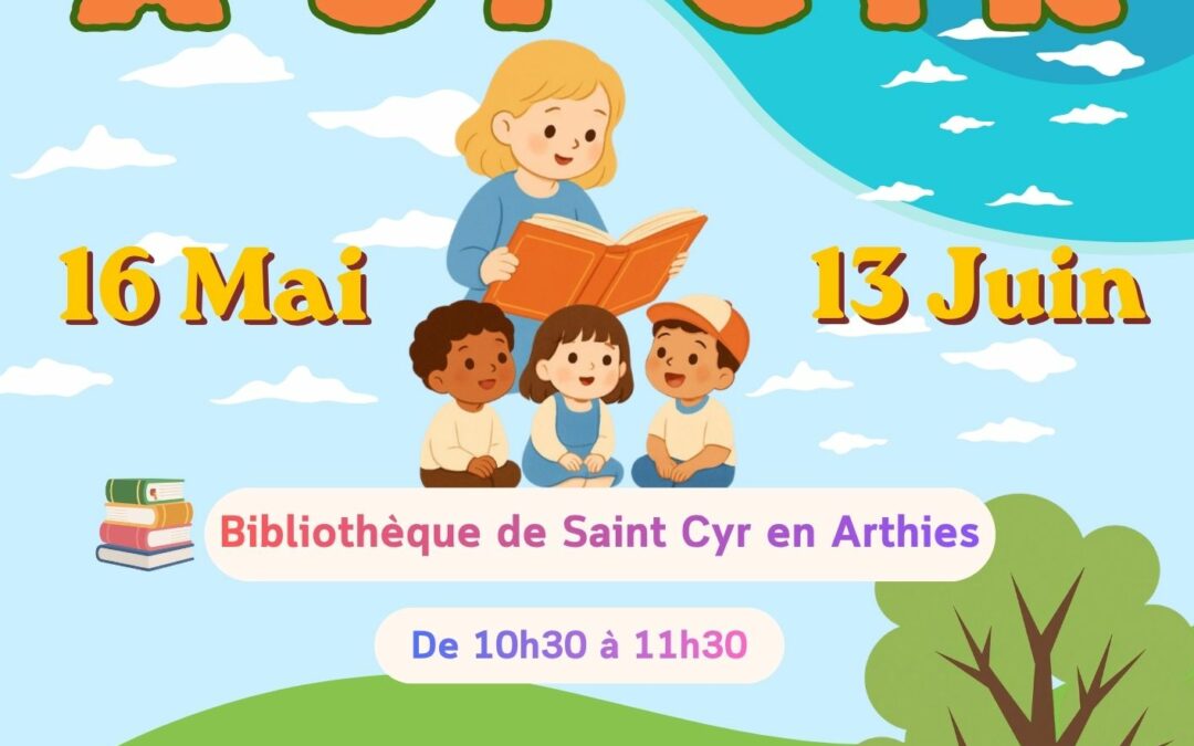 Lecture à Saint-Cyr-en-Arthies, le 16 mai et le 13 juin