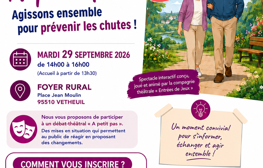 Un spectacle gratuit pour mieux prévenir les chutes