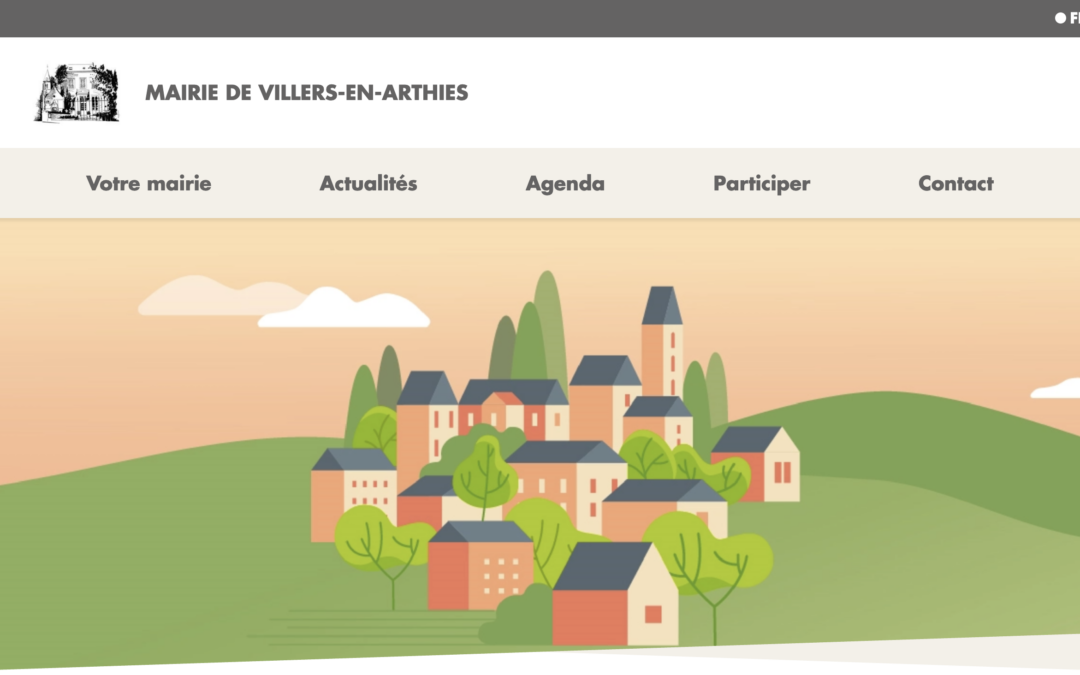 La Mairie de Villers-en-Arthies est sur Illiwap