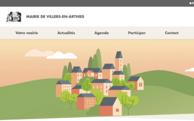 La Mairie de Villers-en-Arthies est sur Illiwap