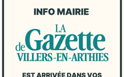 📮 La Gazette de Villers-en-Arthies est dans vos boîtes aux lettres !