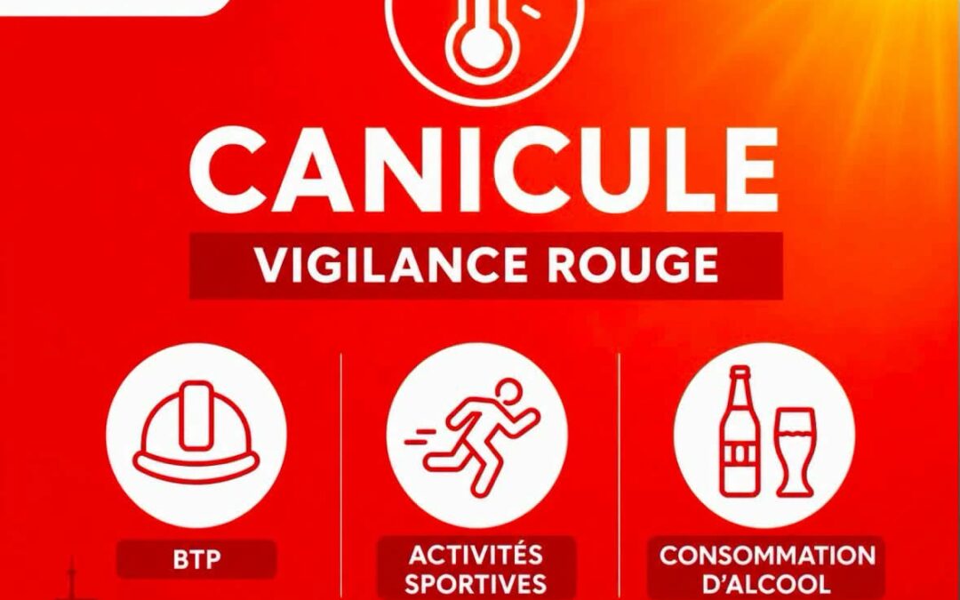 ⚠ CANICULE & SÉCHERESSE — Infos Préfecture